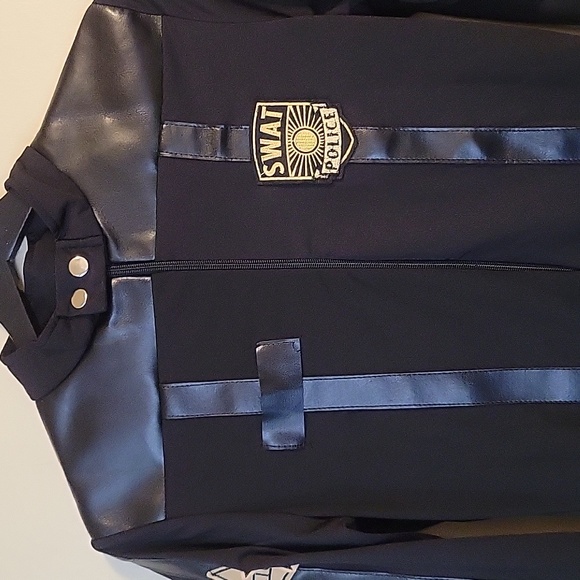 Black SWAT Costume Bodysuit - Picture 2 of 9